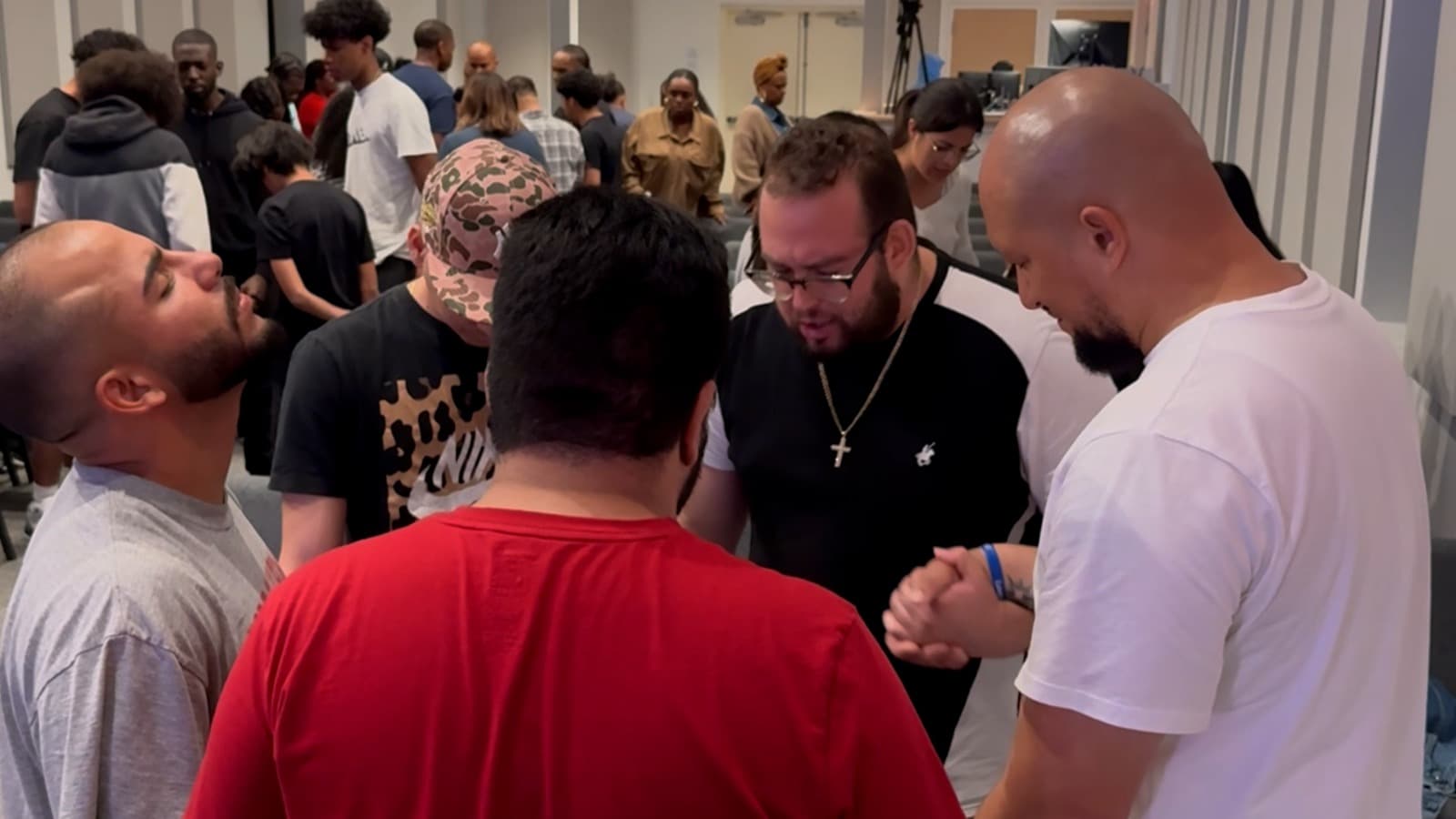 Rescue Church congregation gathered
